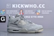 Godkiller KAWS x Air Jordan 4 Retro Cool Grey