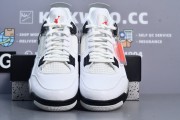 2016 Air Jordan 4 OG White Cement Godkiller 840606 192_2Q==