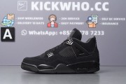 Air Jordan 4 Retro 'Black Cat' 2020 Godkiller CU1110 010_Z (1)