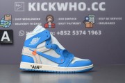 OFF-WHITE x Air Jordan 1 Retro High OG 'UNC' GODKILLER AQ0818 148