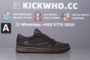 Godkiller Travis Scott x Air Jordan 1 Low OG SP 'Velvet Brown'